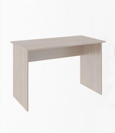 Стол прямой Остин Модуль №11 Ясень шимо светлый/белый_0