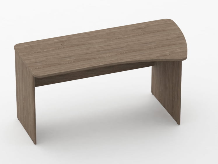 Стол эргономичный Glassy 1.12.16Пр Дуб Верцаска_0