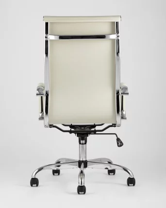 Кресло руководителя TopChairs City Бежевое_4