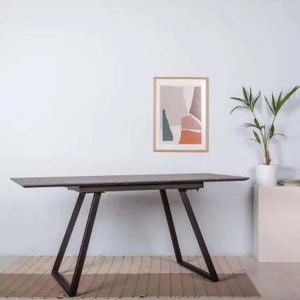 Стол Пеле раздвиж. 120-160 Мрамор бьянко_7