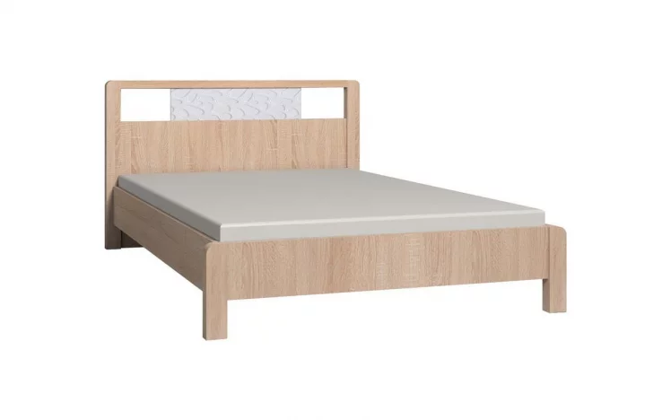 Кровать (1200) ВЙСПАА 44 Дуб сонома (спальня) / WYSPAA_0
