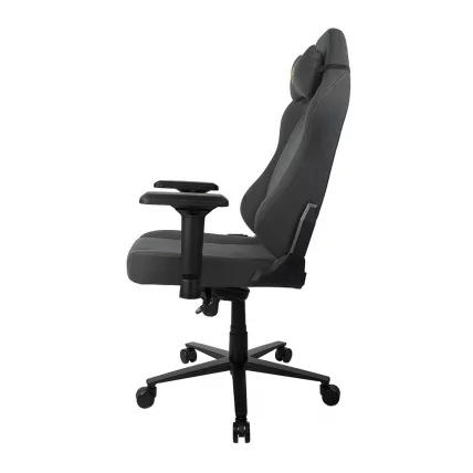 Геймерское кресло Arozzi Primo Woven Fabric Black Gold logo_7