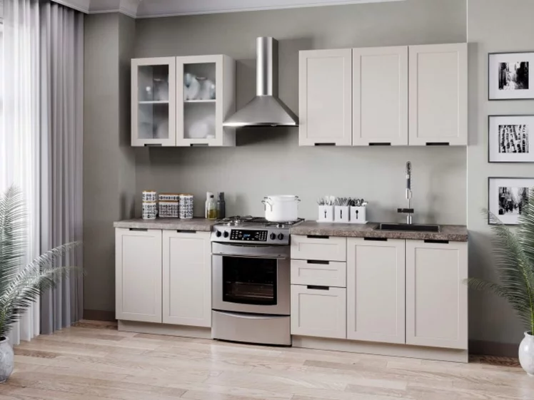 Тумба кухонная 600 Джамис ЛД 296.050.000.089 Белый Кашмир_2