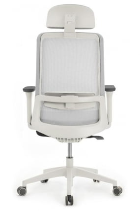 Кресло Ворк В-218C ВХИТЕ Светло-серый / Work W-218C WHITE_3