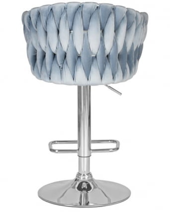 Стул барный DOBRIN MARCEL (пудрово-голубой велюр (MJ9-74)) 2 шт_5
