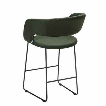 Кресло полубар Hugs темно-зеленый/Линк_1