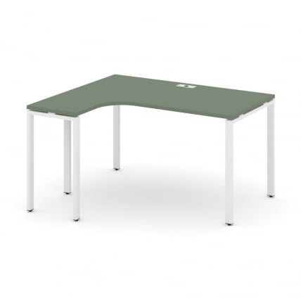 Стол эргономичный левый CONCEPT CN.OSA-002(L) Кобо Белый_0