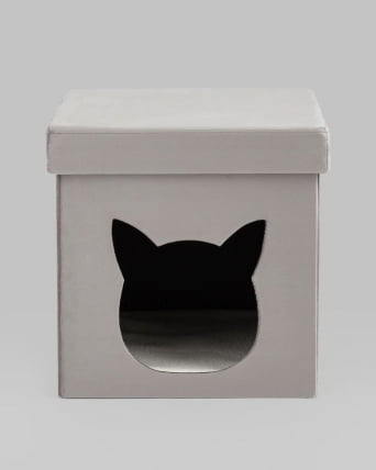 Пуф складной с ящиком Store Pet серый_3