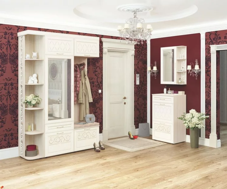 Стеллаж торцевой (лев/прав) Тиффани 47.15 Сосна Астрид Мелинга_5