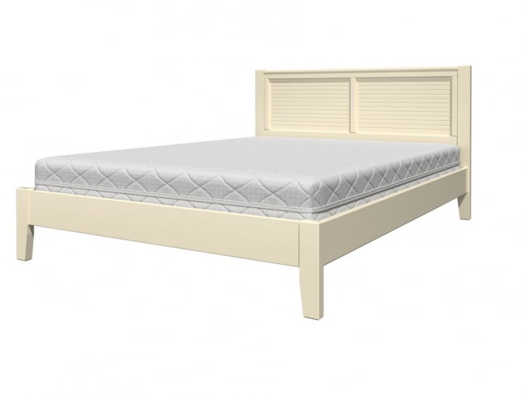 Кровать из массива Грация 3 200х140 Слоновая кость_0