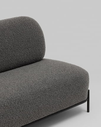 Диван Стоун new ткань букле темно-серый_2