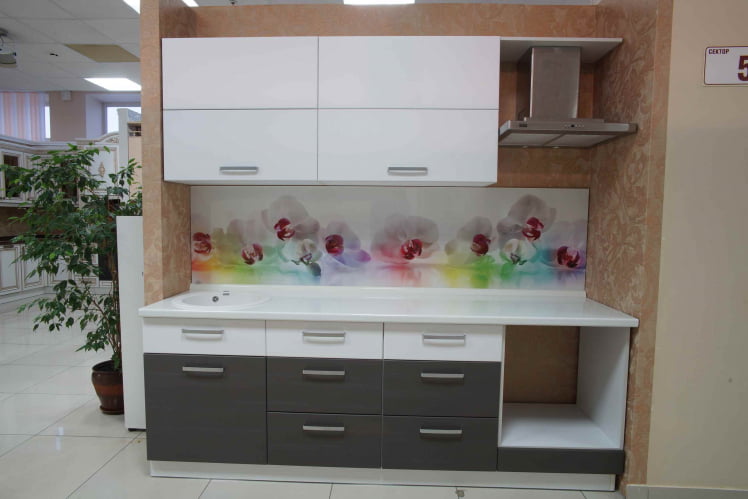 Глянцевый фартук (КОМПОЗИТ) KM 229_3