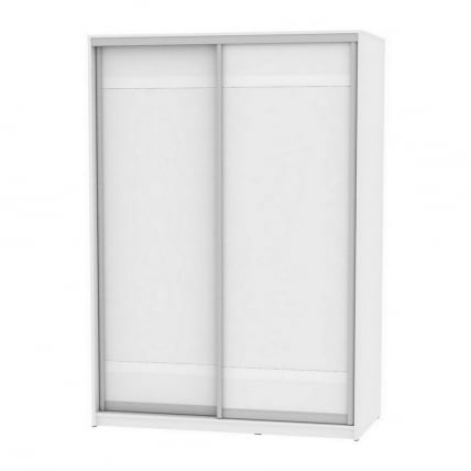 Шкаф-купе B-230х160х60-1(Белый-D9D9)_0