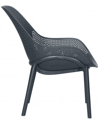 Кресло DOBRIN LONZO (антрацит (GR-12) с УФ-защитой) 4 шт_3