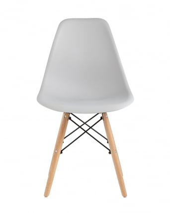 Стул Eames Style DSW светло-серый (разборный каркас)_1