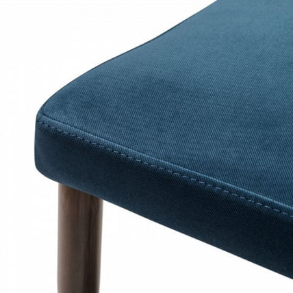 Стул Alen Diag blue/т. орех_4