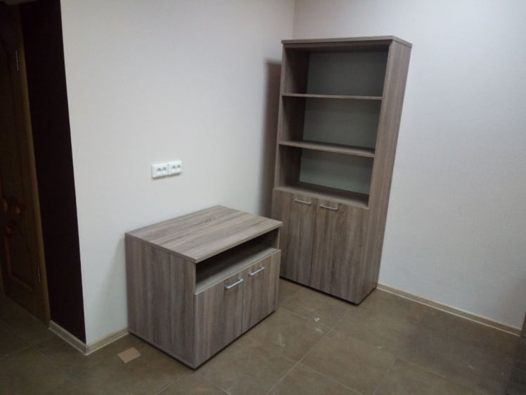 Тумба под оргтехнику XPS 806 Дуб сонома_1