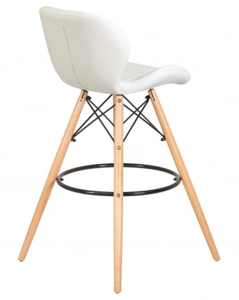 Стул барный DOBRIN BUTTERFLY BAR Белый_3