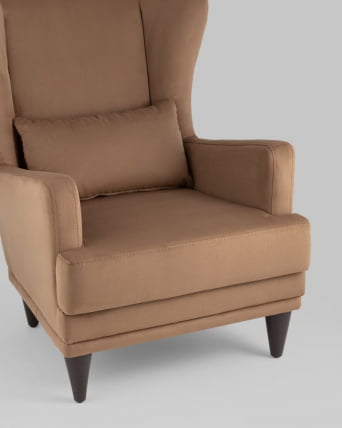 Кресло Скотт велюр Капучино_2