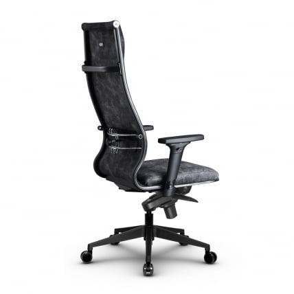 Кресло руководителя Metta L 1m 42/2D Комплект 4 Серое_3