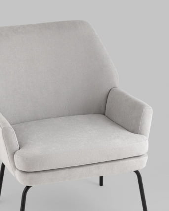 Кресло Харви Светло-серый_3