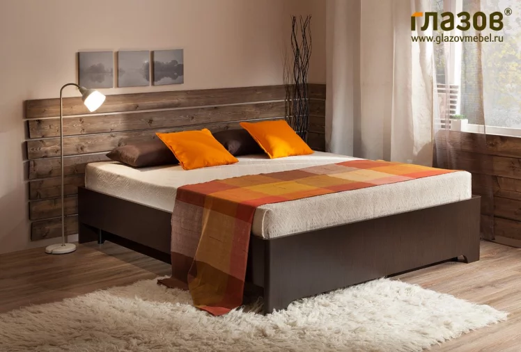Кровать ЭКО композиция 1 ЭКО Венге_0
