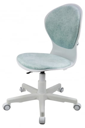 Кресло 1139 FW PL White велюр Bliss 10 голубой_7