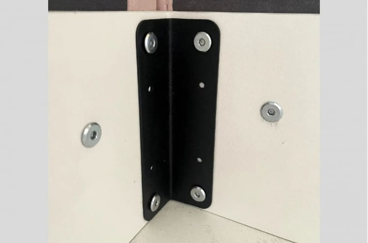 Кровать с основанием Квест 120х200 см ZO.KM1.2-03 латте (велюр)_2