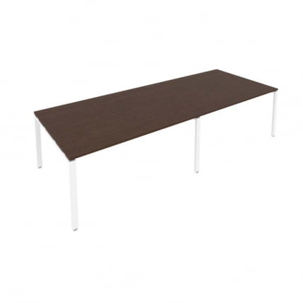 Переговорный стол (2 столешницы) Metal System Б.ПРГ-2.4 Венге/Белый_0