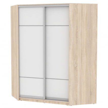 Шкаф-купе ЙА-198х1400-568-1(ДСС-Белый-Д4Д4) / YA-198х1400-568-1(ДСС-Белый-D4D4)_0