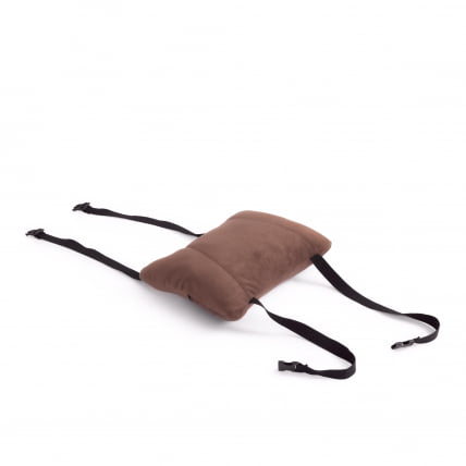 Кресло DRIVER (22) флок/ткань, коричневый, 6/TW-24_14