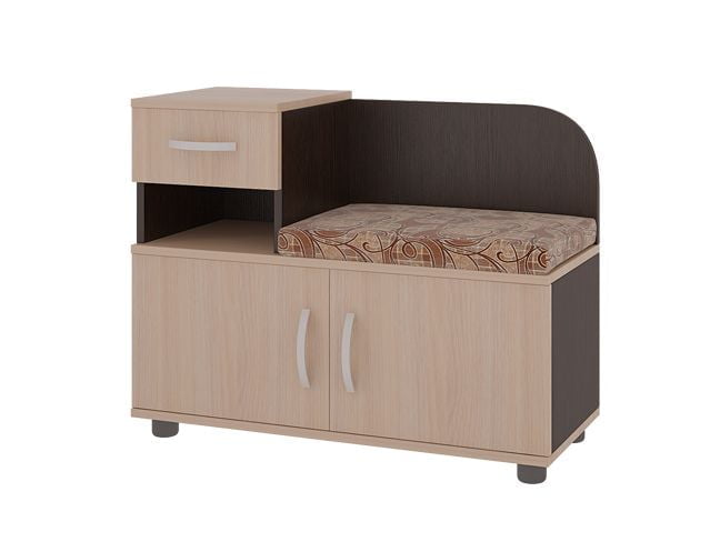 Обувница Аврора Дуб млечный / Венге_76638_0