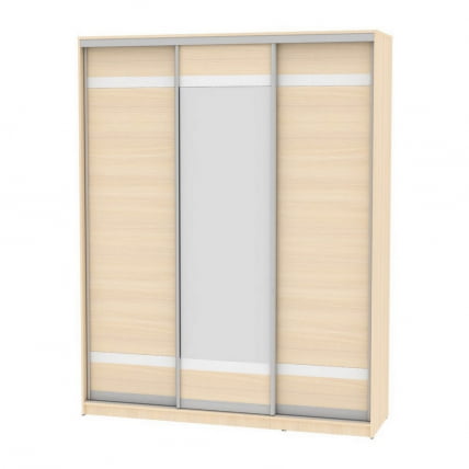 Шкаф-купе B-230х180х60-3(ДМ-D9D10D9)_0