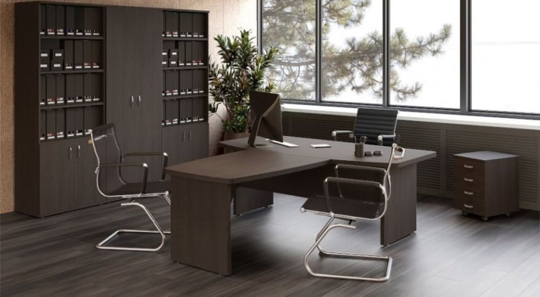 Гардероб с замком, левый Танго Ш61-04Lз Венге_1