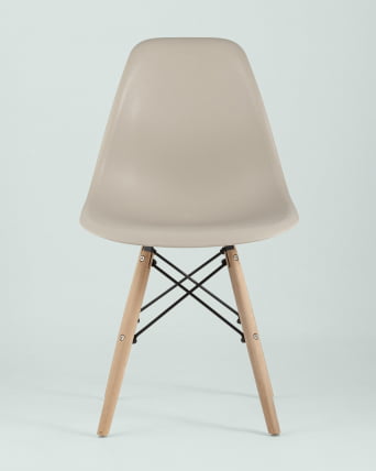 Стул Eames Style DSW бежевый (разборный каркас)_6