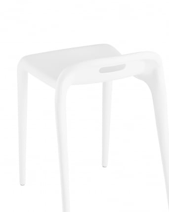Табурет Sletten пластик Белый_6