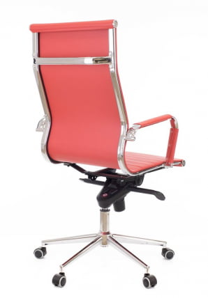 Кресло руководителя Everprof Rio M Экокожа Triks Красный_3