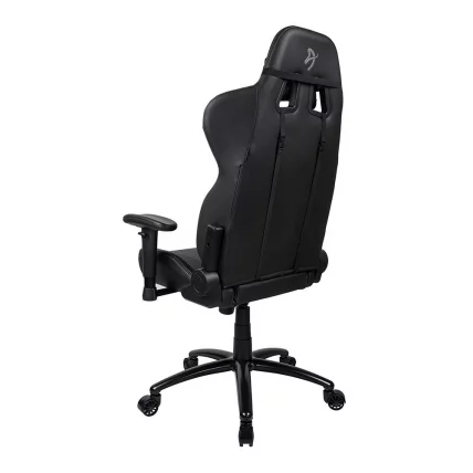 Геймерское кресло Arozzi Inizio Black PU Grey logo_6