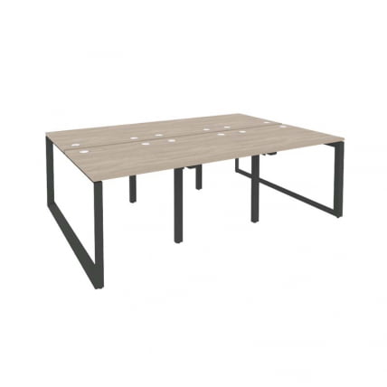 Рабочая станция на О-образном м/к ONIX O.MO-D.RS-6.0.8 Дуб Аттик/Антрацит_0