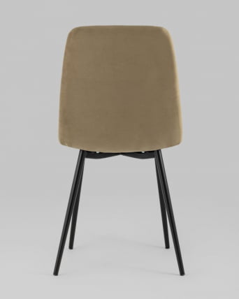 Стул Oliver велюр Капучино_4