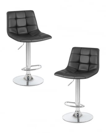 Стул барный DOBRIN TAILOR (черный) 2 шт_0