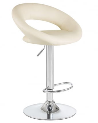 Стул барный DOBRIN MIRA (кремовый) 2 шт_2