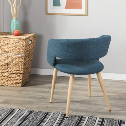 Кресло Hugs синий/нат.дуб_3