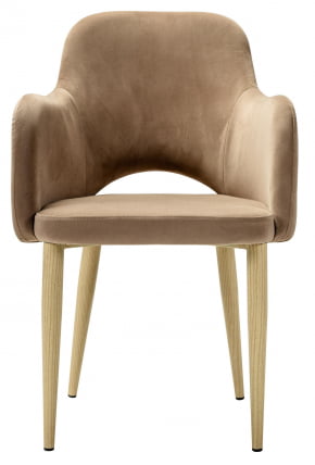 Кресло Ледгер К Диаг беиге/нат.дуб / Ledger Diag beige/нат.дуб_1