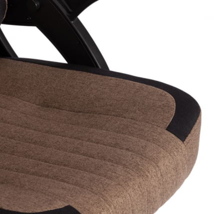 Кресло iWolf ткань, черный/коричневый_9
