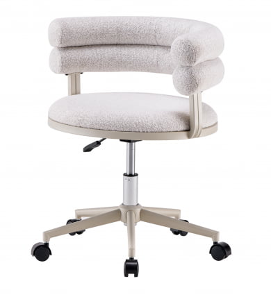 Стул офисный Понтй светло-серый серые ножки / Ponty_0