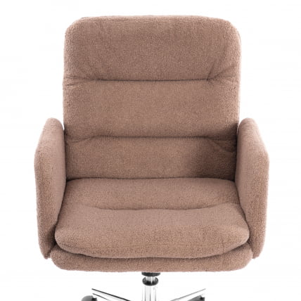 Кресло Dover хром букле, коричневый, barni cocoa_5