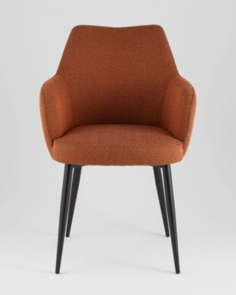 Стул обеденный Катйс терракот елочка / Katys_5