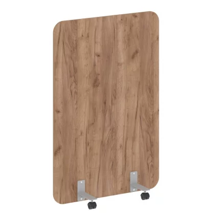 Перегородка на металлических опорах, на роликах R-line DP.R-100-150 Дуб Табак_0