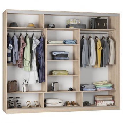 Шкаф-купе B-230х270х60-2(ДСС-D10D10D10)_1